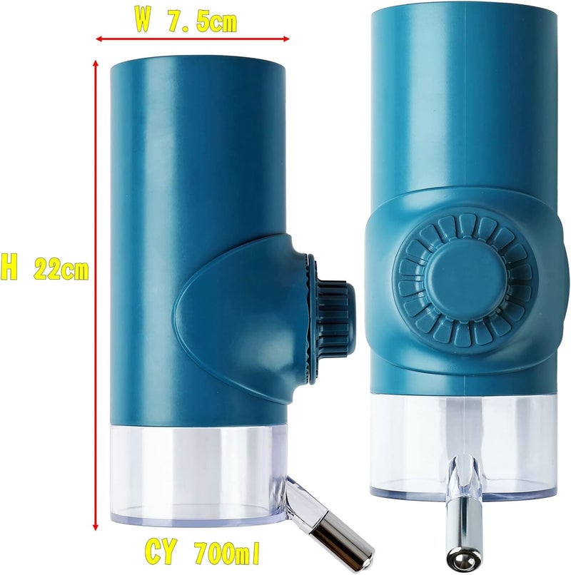 Deyace Dog Crate Water Bottle Stainless Steel Leak-Proof Ball 24oz Top Fill Dog Water Dispenser for Cage - Image 5